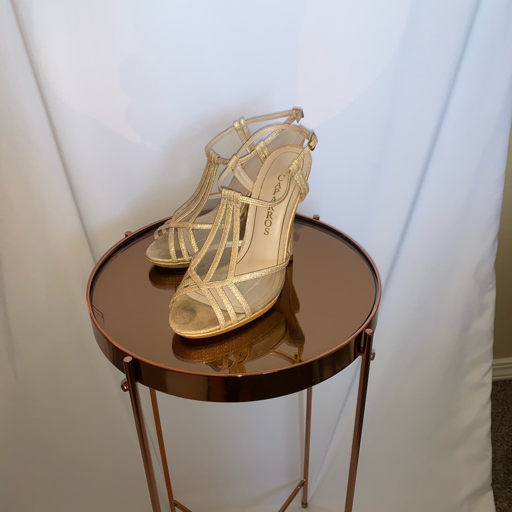 Gold heels